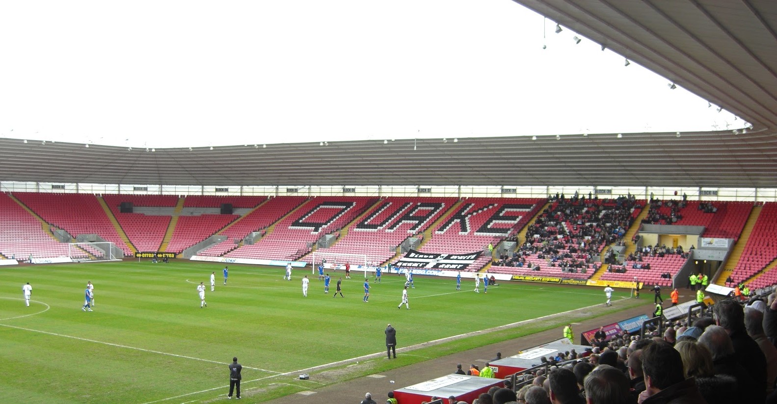 57 Hatters Years : DARLINGTON ARENA - DARLINGTON